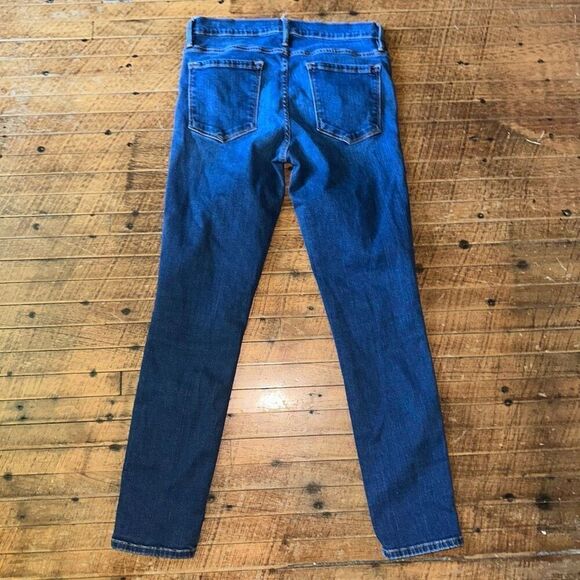 Frame Le skinny de Jeanne crop size 30 distressed jeans - Picture 5 of 5